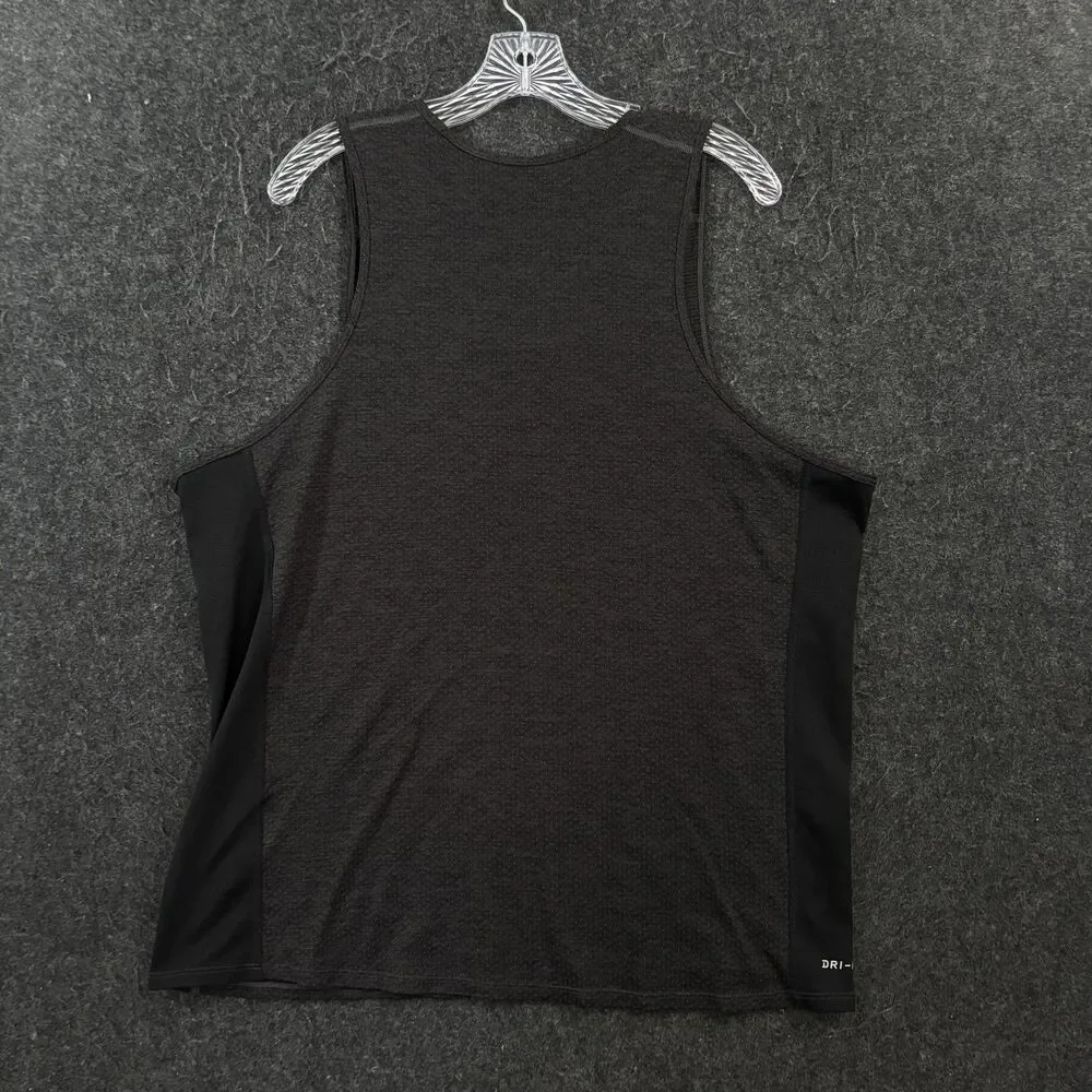 Nike BRTHE Miler Tank Shirt Men's XL Gray Dri-Fit Athletic Running 834238-014